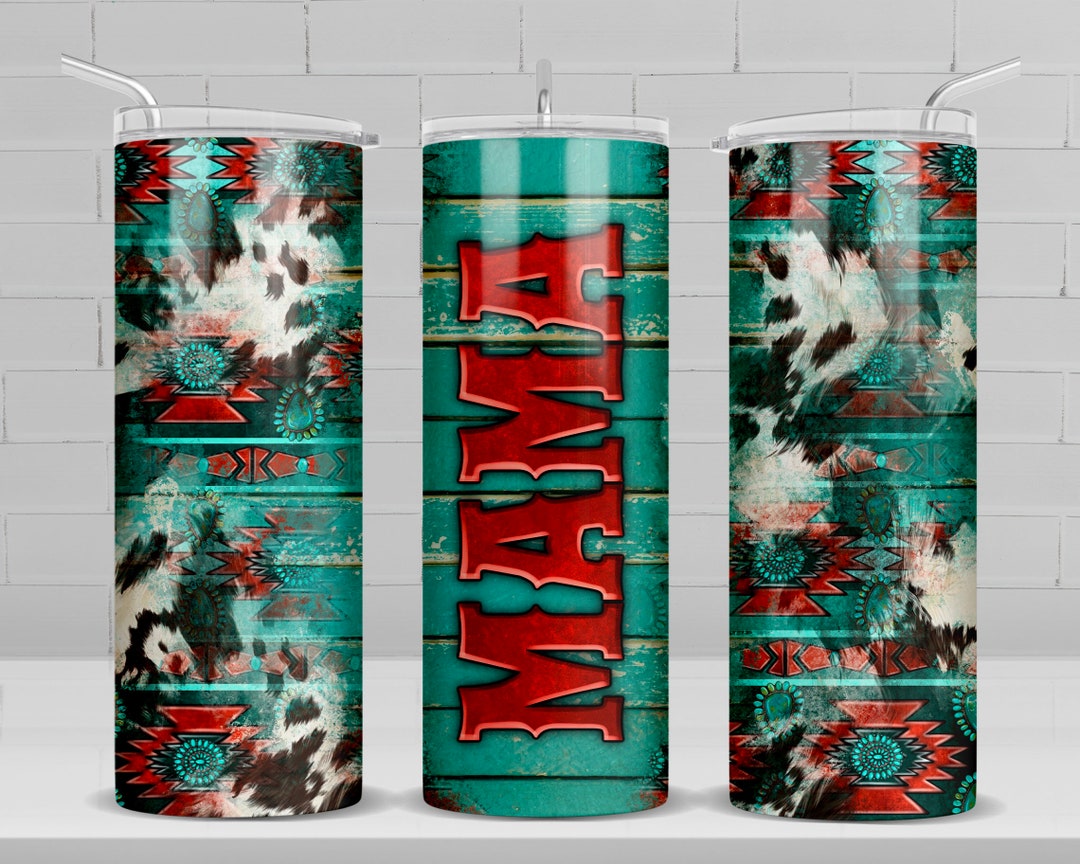 Western Mama 20 Oz Skinny Tumbler Png Sublimation Design Download, Mama ...