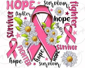 Breast Cancer png sublimation design download, Breast Cancer png, Cancer Awareness png, Fight Cancer png, sublimate designs download