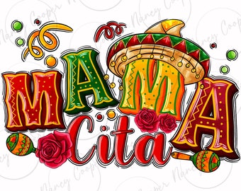 Mama cita png diseño de sublimación descargar, png mexicano, cinco de mayo png, mexico png, sombrero hat png, sublimar diseños descargar
