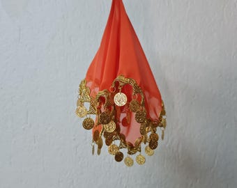 Luxury Sequin Halay Handkerchie, wedding henna, halay handkerchief, bachelorette party favors