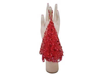 Pañuelo de henna con lentejuelas de lujo, pañuelo de henna para boda, regalos para despedida de soltera