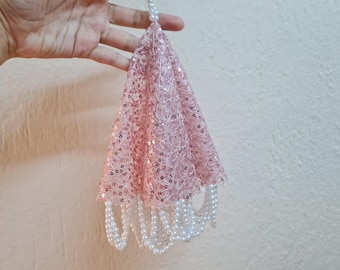 Pañuelo de henna con lentejuelas de lujo para novias y bodas.