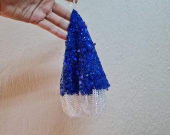 Pañuelo de henna con lentejuelas de lujo para novias y bodas.