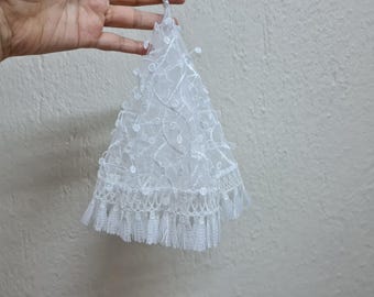 Pañuelo de henna con lentejuelas de lujo para novias y bodas.
