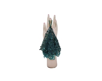 Pañuelo de henna con lentejuelas de lujo, pañuelo de henna para boda, regalos para despedida de soltera