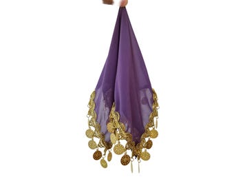 Pañuelo Halay de lentejuelas de lujo, henna para bodas, pañuelo Halay, regalos para despedidas de soltera