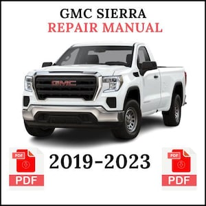 GMC Sierra Repair Manual 2019-2023