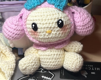 My Melody Handmade Crochet Plush