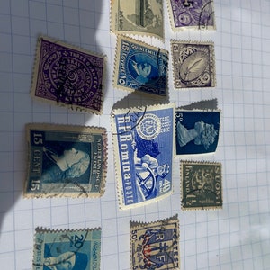 Selos Internacionais Vintage (Edição Blues) (usados ou em diversas condições)