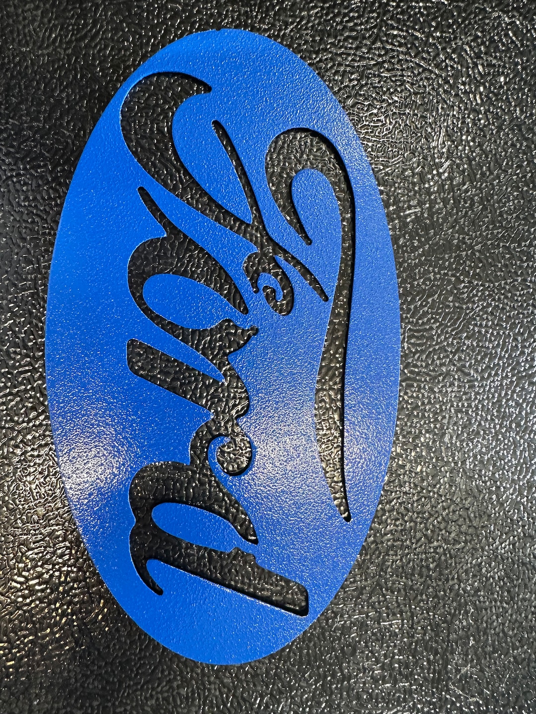 Metal Ford Logo Sign Etsy