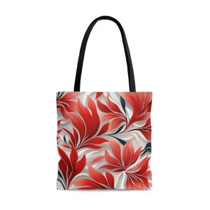 Bunte Handtasche, Blumen