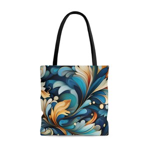 Bunte Handtasche, Blumen