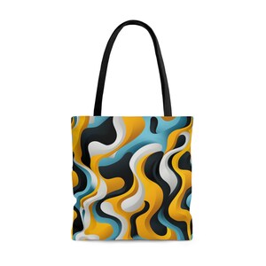 Bunte Handtasche, Blumen