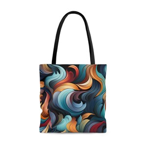 Bunte Handtasche, Blumen