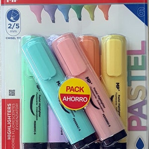 STABILO Pack Ahorro 5 Marcadores fluorescentes Boss Original punta