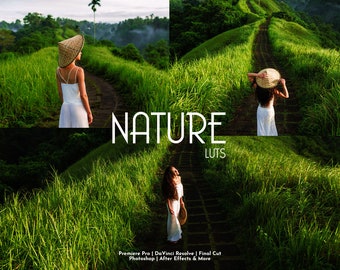 15 Nature Film LUTs: Retro Video & Photo Presets (Instant Download)