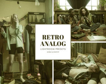 20 Retro Film Lightroom Presets: Mobile & Desktop Photo Filters