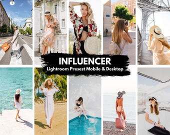 20 Influencer Lightroom Presets: Mobile & Desktop Photo Filters