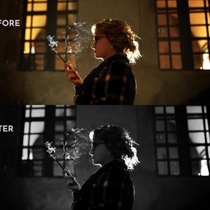 15 FILM NOIR LUTS Film LUTs | Premiere Pro, Color Grading, Video Presets, Video Editing, Retro Presets | Video Photo Mobile & Desktop | image 6