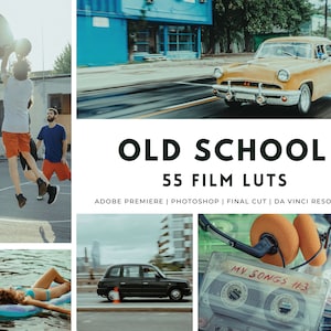55 LUT&#39;s voor oude films: retro video- en fotopresets