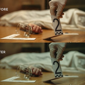 15 FILM NOIR LUTS Film LUTs | Premiere Pro, Color Grading, Video Presets, Video Editing, Retro Presets | Video Photo Mobile & Desktop | image 9