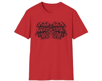 Red or White Shirt With Black Text Acetaminophen Metalhead Unisex Graphic T-Shirt, Band Merch, Meme Shirt, Unique Gift, Music Lover Gift