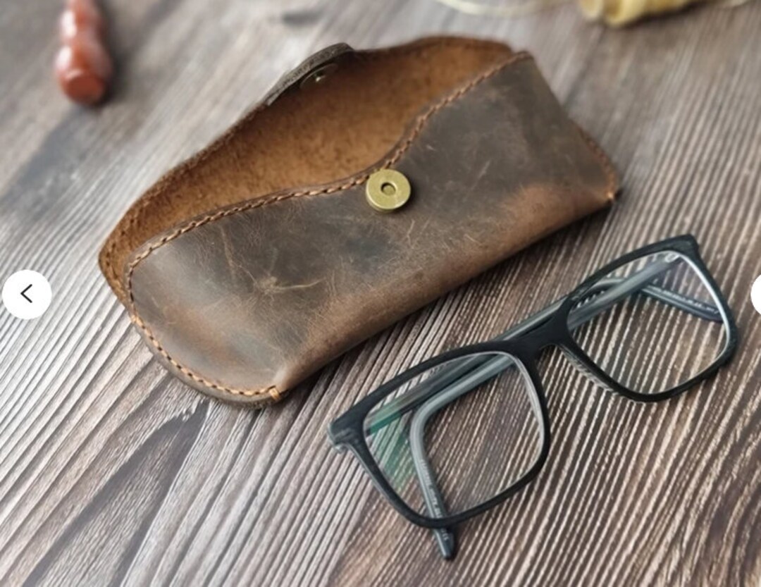Soft Leather Glasses Case Gift Genuine Leather Glasses Case Best Quality Sunglasses Best Friends