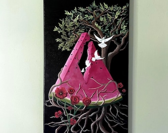Rooted In Resistance (Poster Print of Original Canvas)