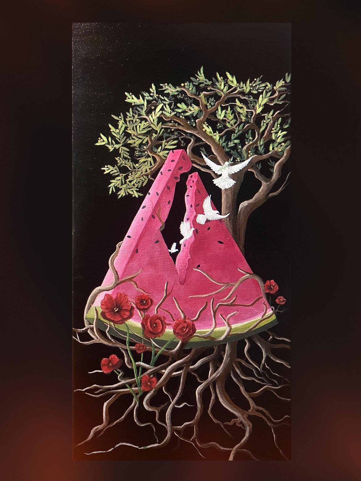 Rooted In Resistance (Original canvas)