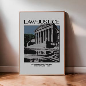 Oberstes Gericht der USA, Jura Poster, US Verfassung, Plakat, Plakat, Plakat, Plakat, Plakat, Plakat, justürchen Geschenk, Rechtssprecherin, Rechtsanwälte, Büro Dekor