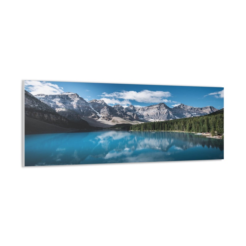 Moraine Lake Photo, Lake House Wall Art, Banff Canada, Beautiful