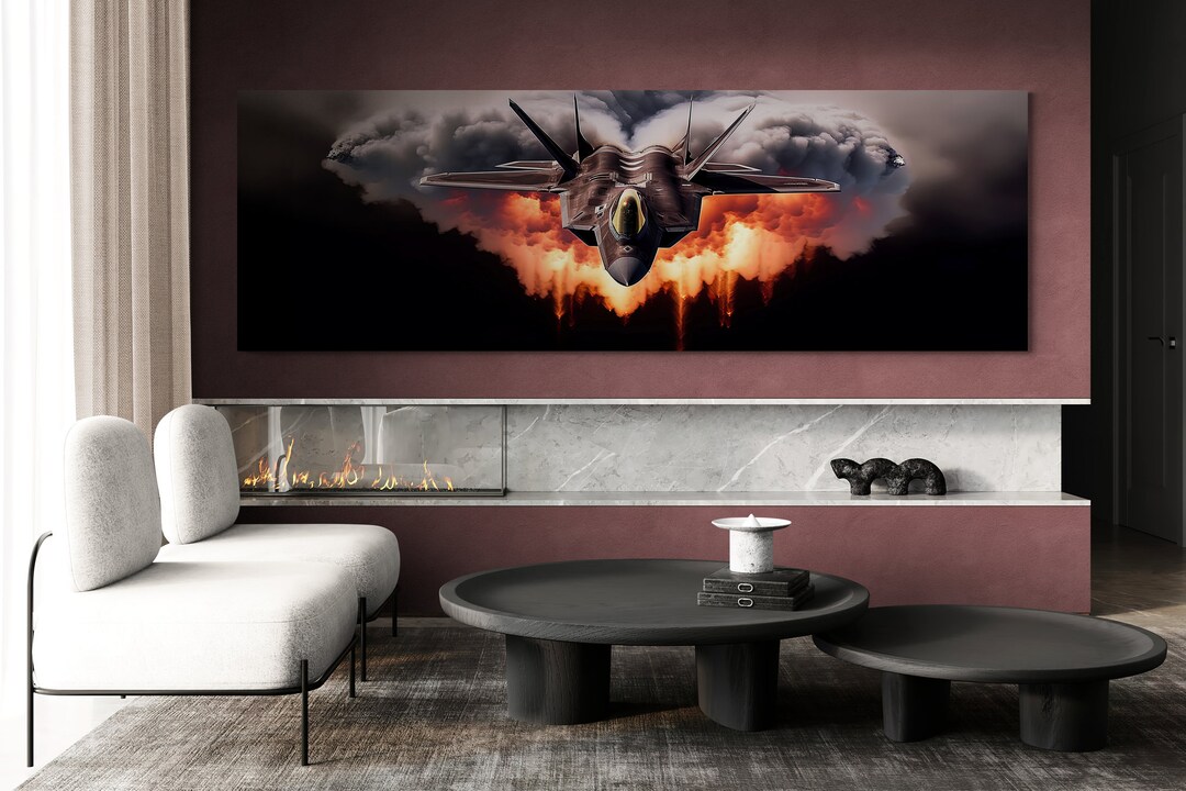 Fighter Jet Artwork, Jet Fighter Canvas, Army Jet Photo, F-15 Eagle, F ...