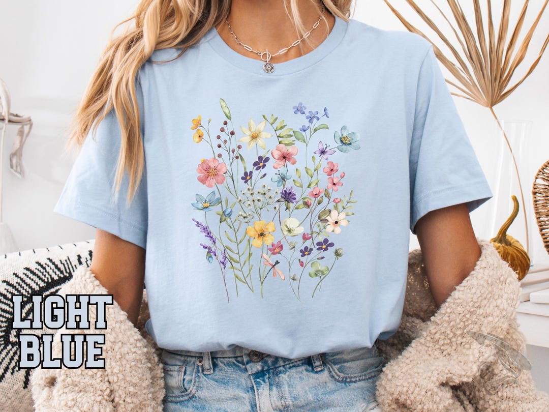 T-shirt, maglie e camicie da donna floreale senza marca in cotone | Acquisti Online su