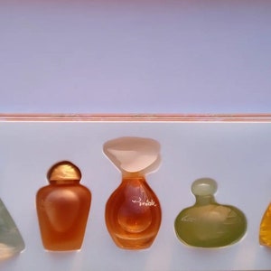 vintage miniature box set yves rocher 35 ml rare paris collection france rose ispahan eau de parfum eau de toilette