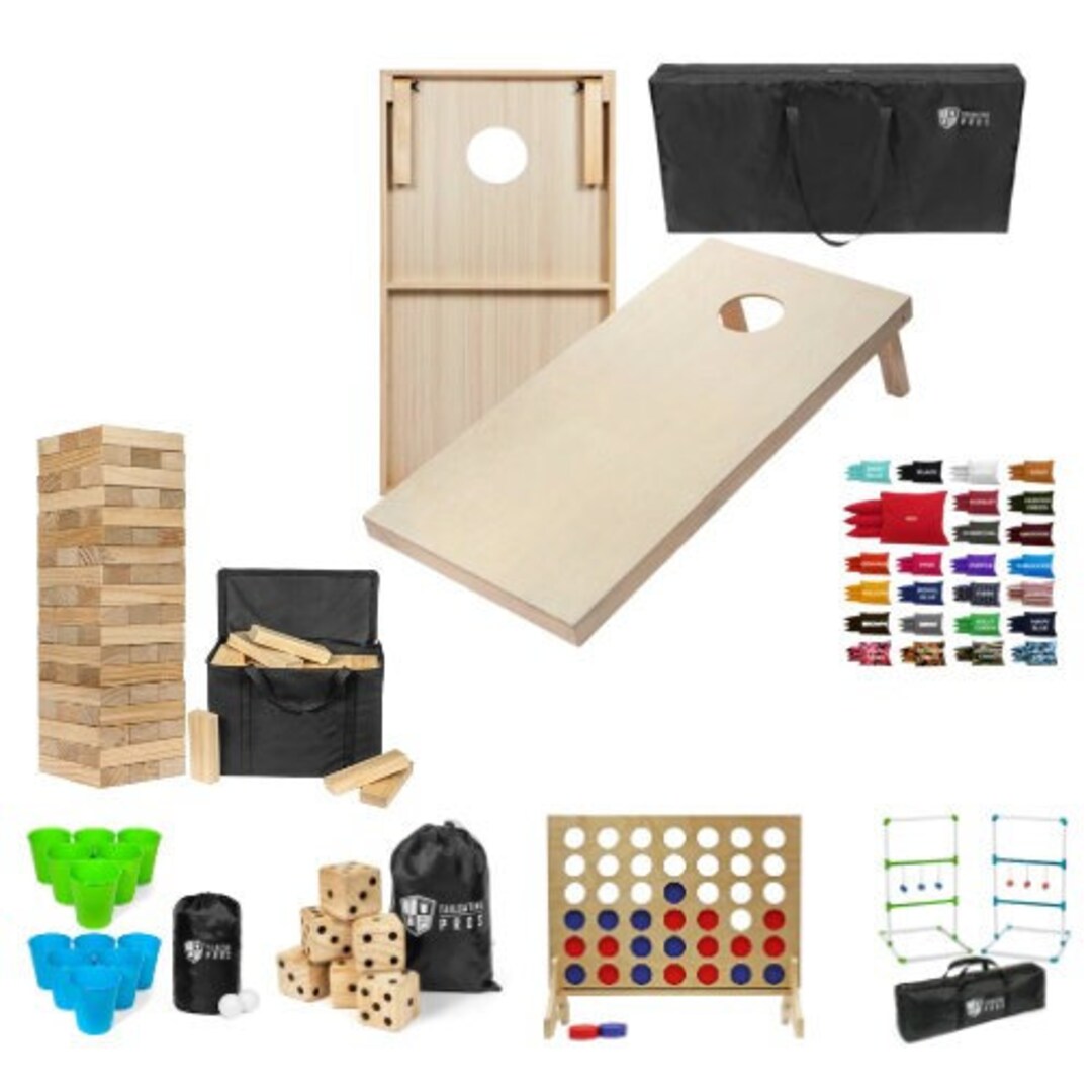 The Throw Down Party Bundle Package of Yard Games, Corporate Retreat