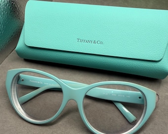 Tiffany & Co. Aqua Blue Prescription Glasses