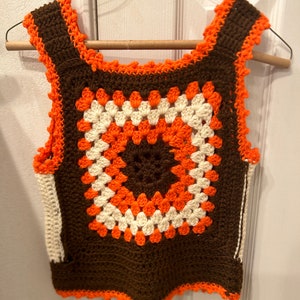 vintage crotchet top