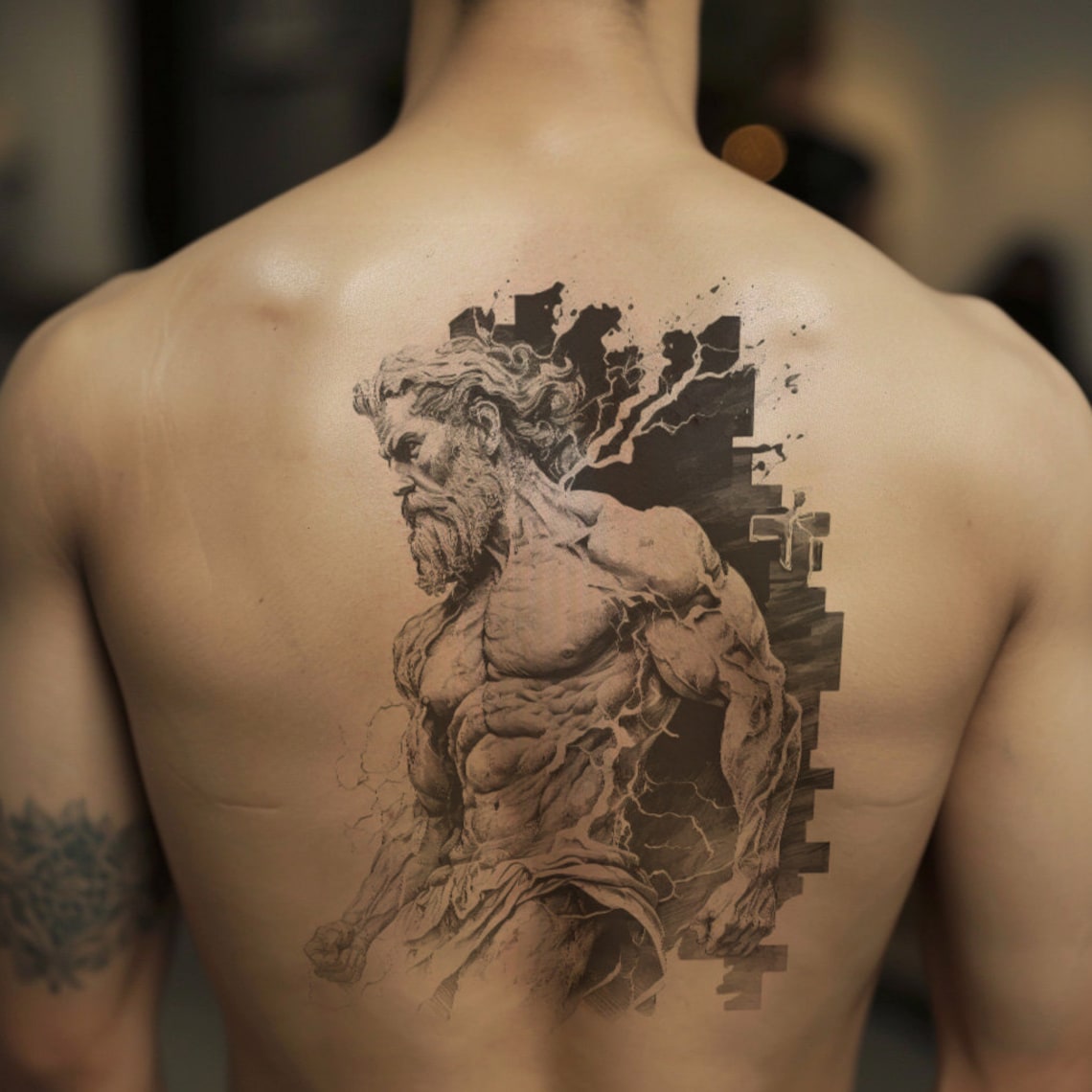 Zeus God of the Sky Tattoo Design - Download High Resolution Digital ...