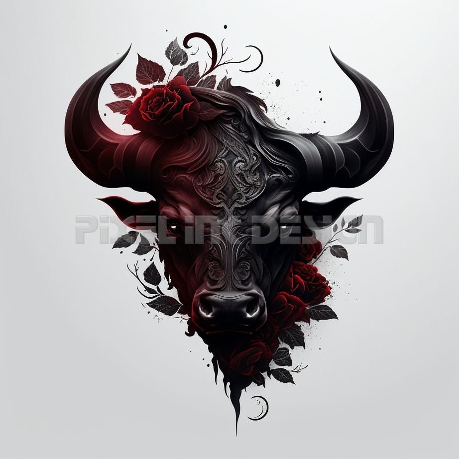 Geometrical bull tattoo by Katherine Tancredi Suarez at Let's Ink, Larvik,  Norway. : r/tattoo