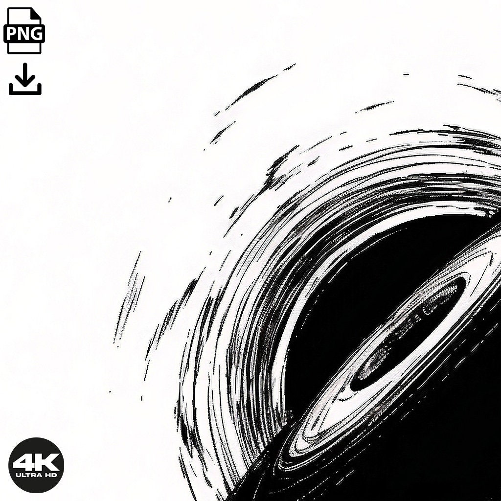 Black Hole Tattoo Design Download High Resolution Digital Art PNG ...