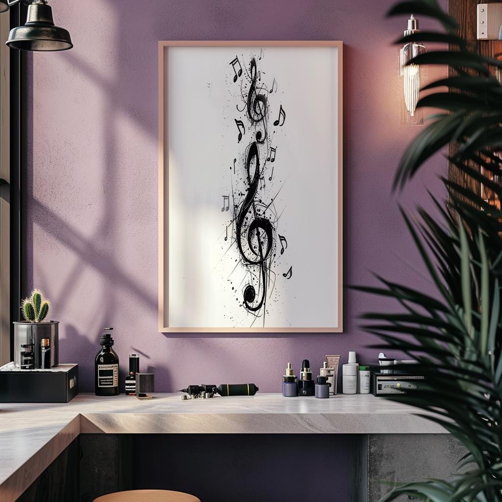 Music Notes Design - Download High Resolution Digital Art PNG ...