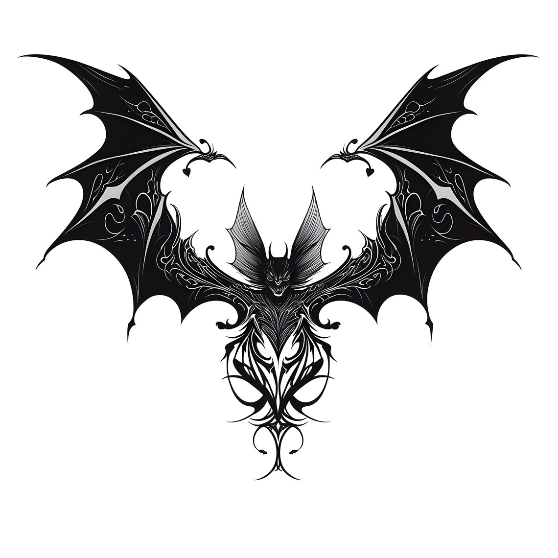 Bat Tattoo Tattoo Design Download High Resolution Digital Art PNG ...