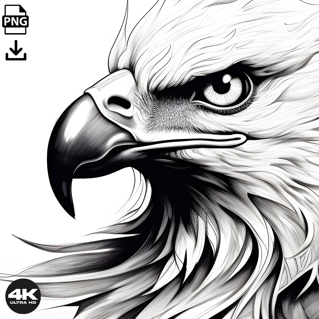 Eagle Tattoo Design Download High Resolution Digital Art PNG ...