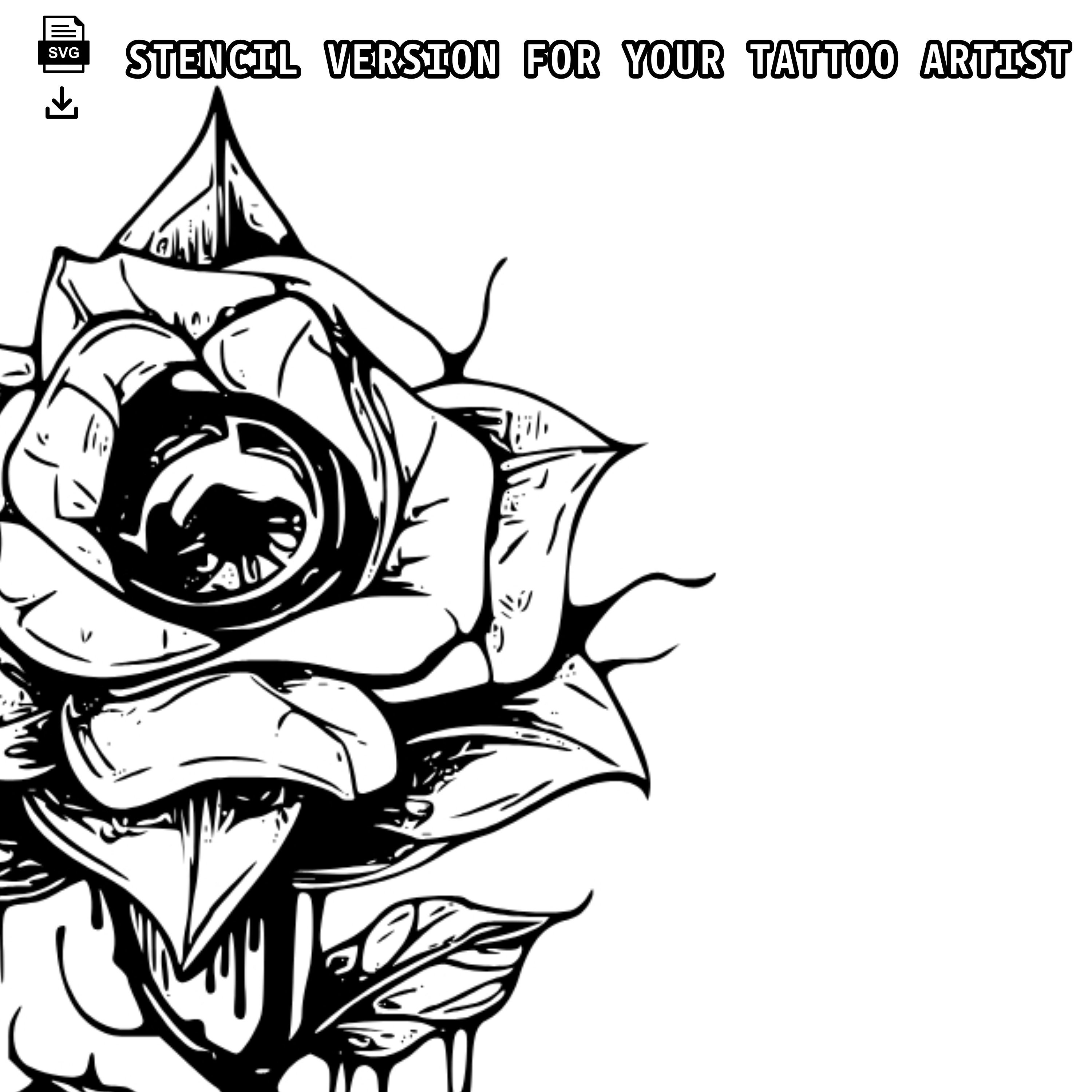 Rose - I'll Love You Forever - Tattoo Transparent PNG – Sisters Keep Drawing