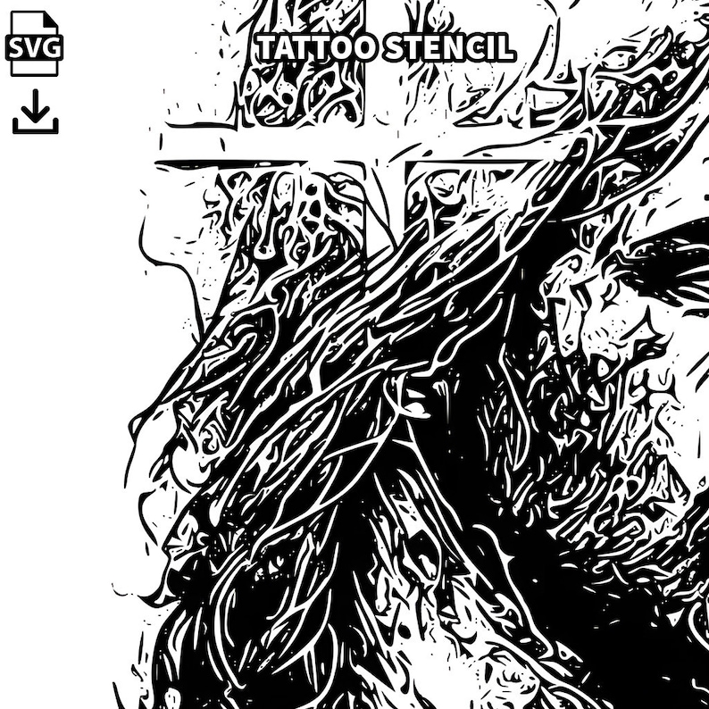 Jesus Christ Tattoo Design Download High Resolution Digital Art PNG ...