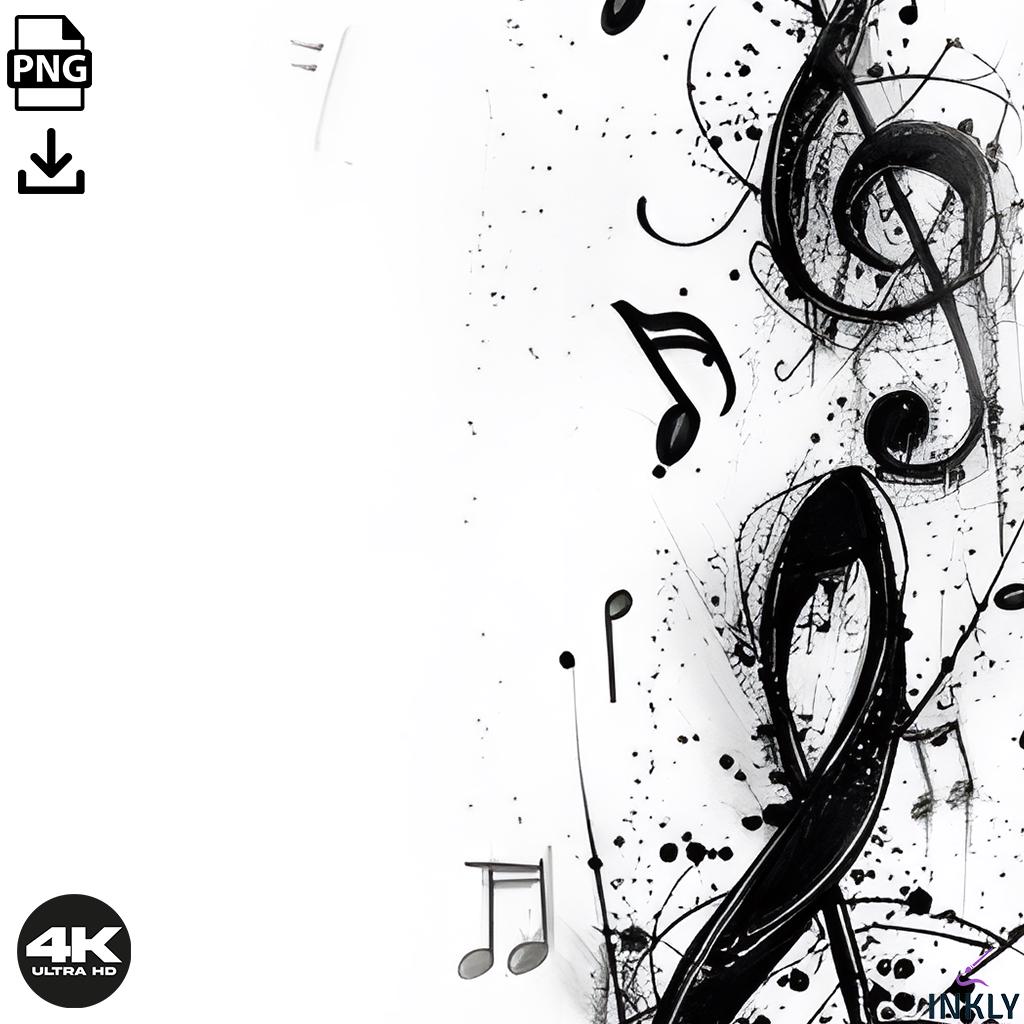 Music Notes Design - Download High Resolution Digital Art PNG ...