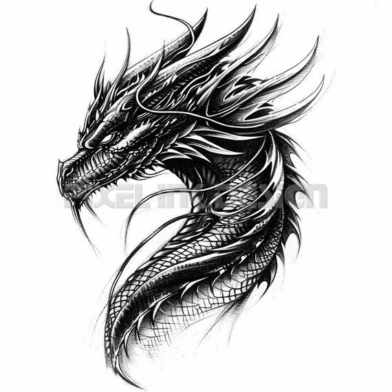 Black Dragon made by Eiji at Muscat Tattoo. Tokyo : r/tattoos