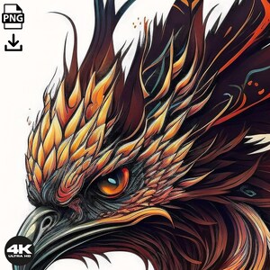 Phoenix Tattoo Design - Download High Resolution Digital Art PNG ...