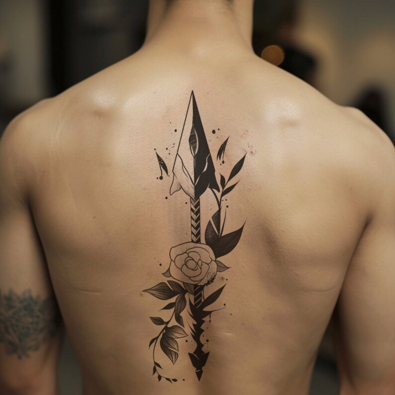Arrow Tattoo Design Download High Resolution Digital Art PNG ...