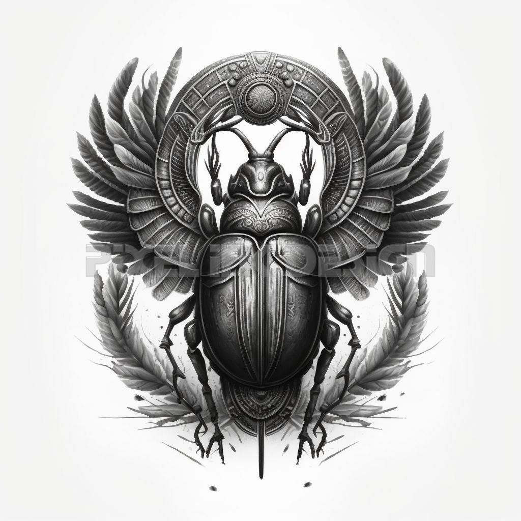 15 Sacred Scarab Tattoos • Tattoodo